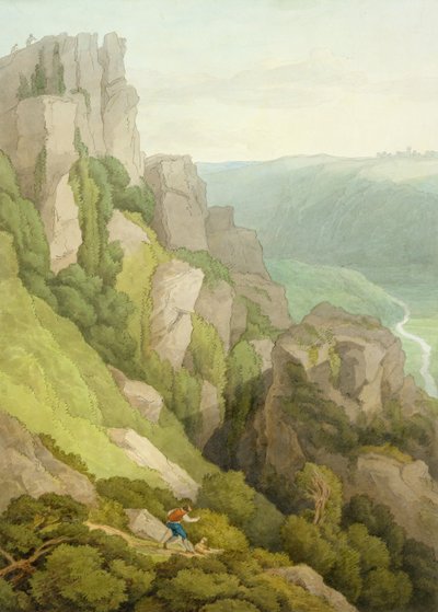 Morwell Rocks by John White Abbott